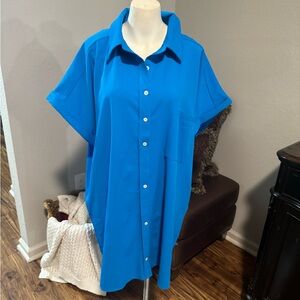 NWT Button down dress by Entro.